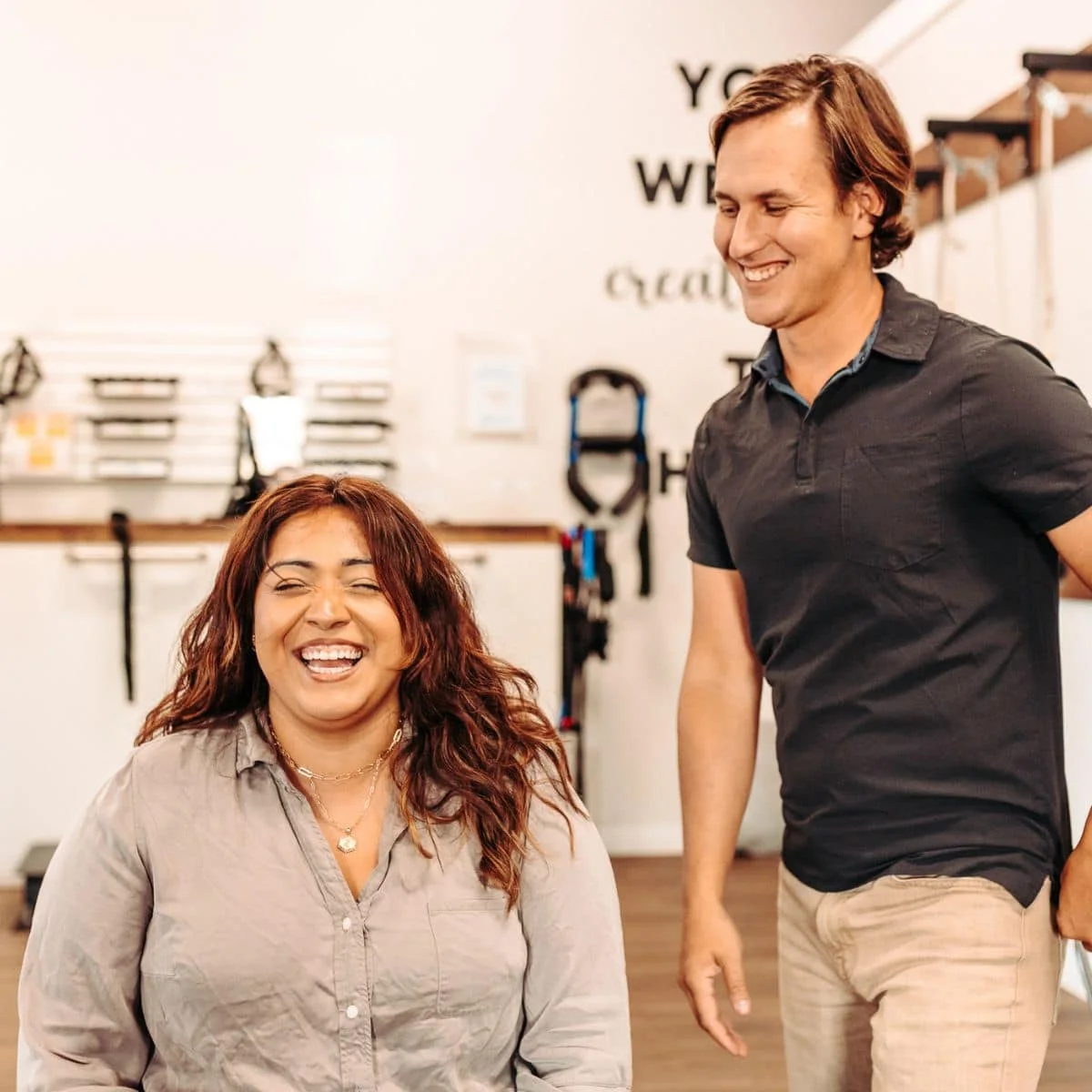 River City Wellness adult chiropractic adjustment