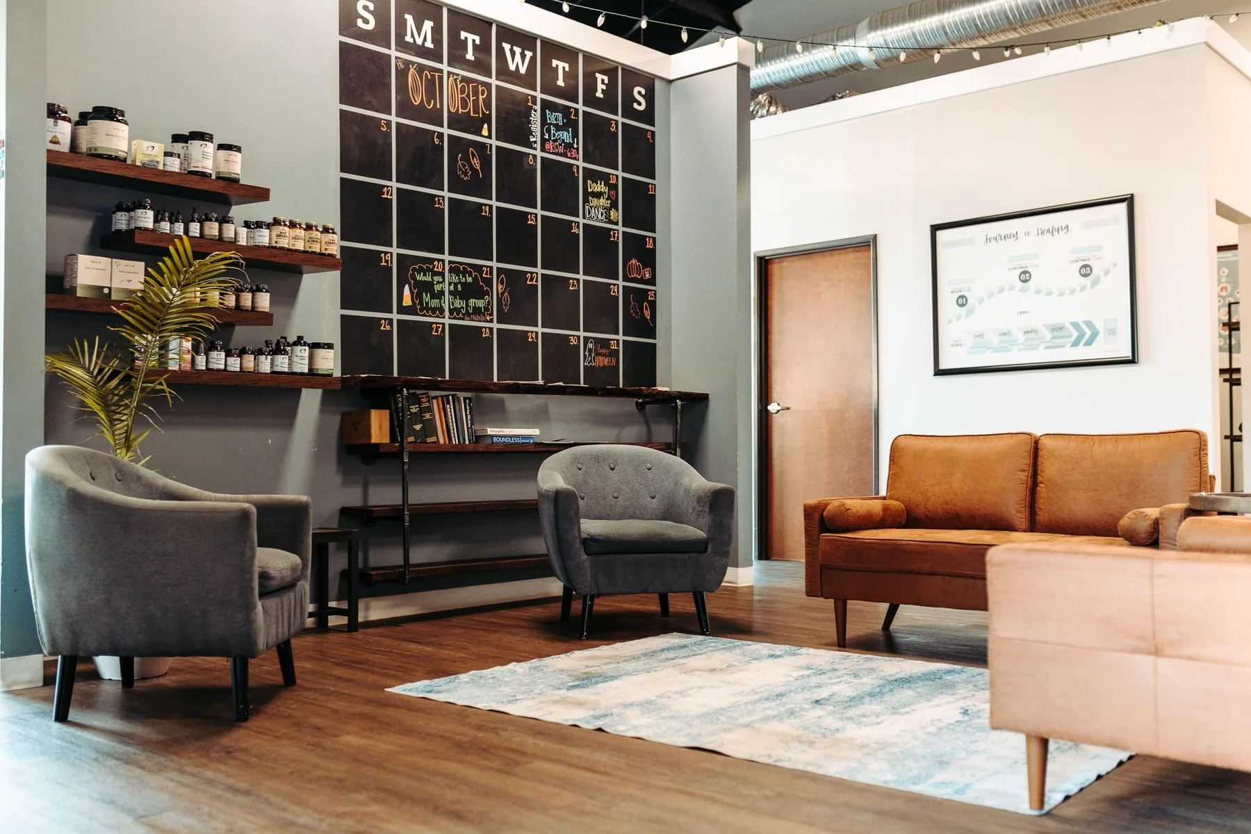 River City Wellness waiting area